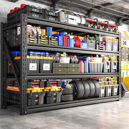 REIBII 5088LBS Heavy Duty Garage Shelving, 68.3'' W Metal Storage Shelves - Image 5
