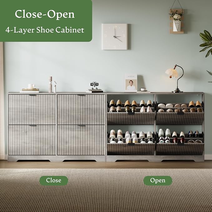 Xixini Shoe Storage Cabinet for Entryway - Image 7