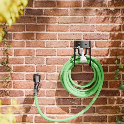 Black Metal Garden Hose Holder - Image 4