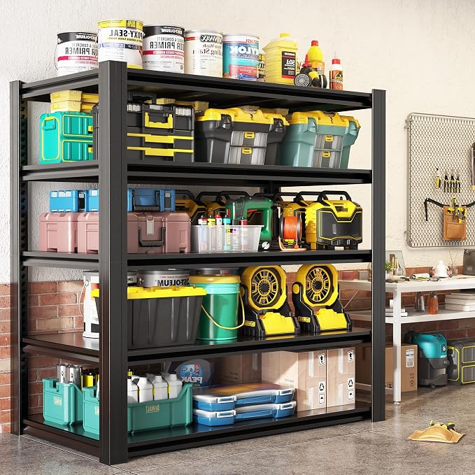 72" H Garage Shelving, Heavy Duty Storage Shelves, Garage Storage Shelves by Unknown