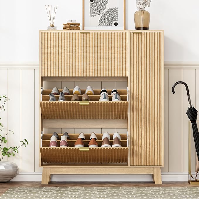 Shoe Cabinet Storage for Entryway - Image 3