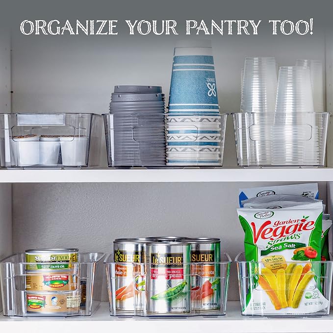 Oizeir Refrigerator Organizer Bins - Image 3