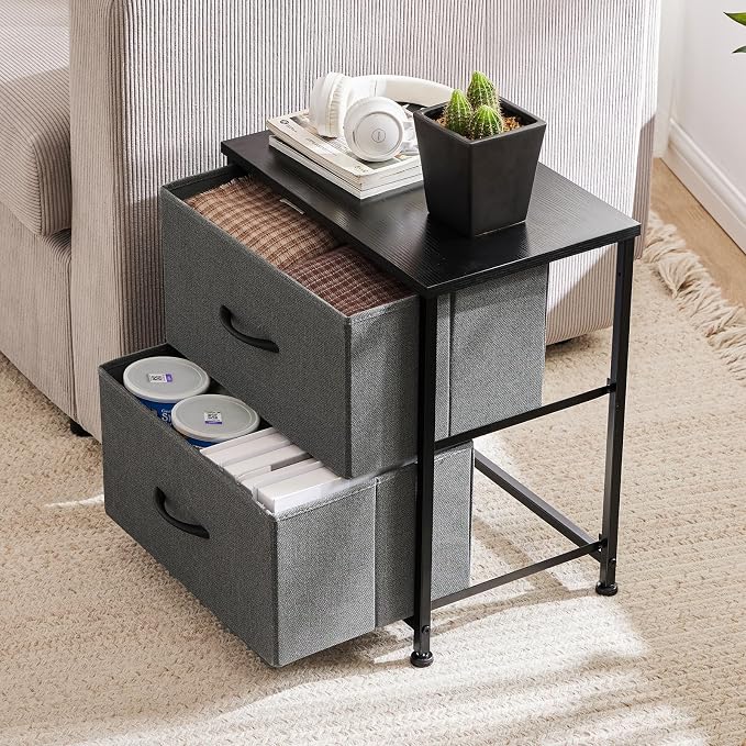 DUMOS Nightstand End Table - Image 2
