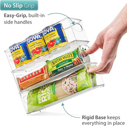 Sorbus Stackable Refrigerator Organizer Bins - Image 5