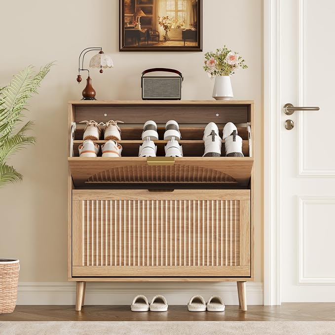 BORNOON Shoe Cabinet for Entryway - Image 7