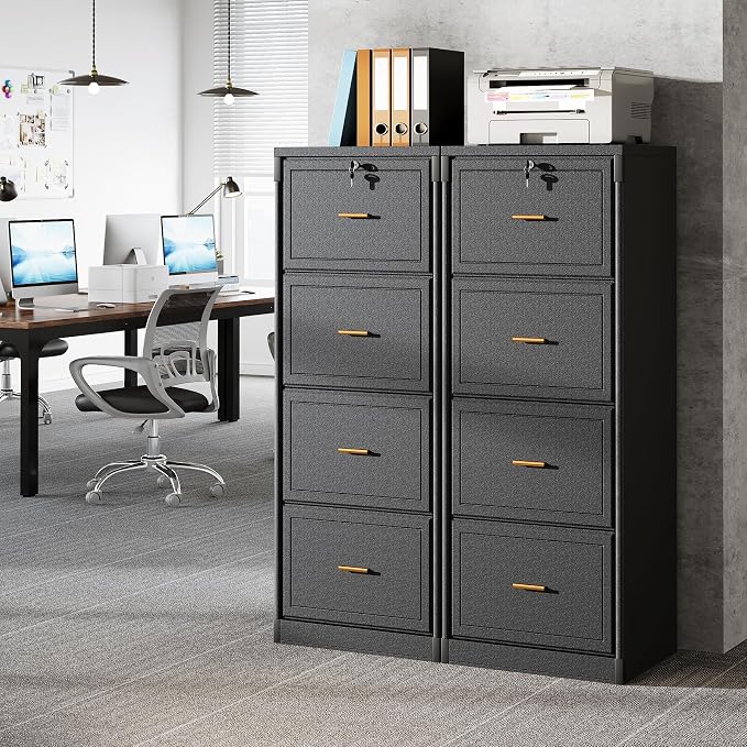 Tribesigns 4-Drawer File Cabinet by Tribesigns