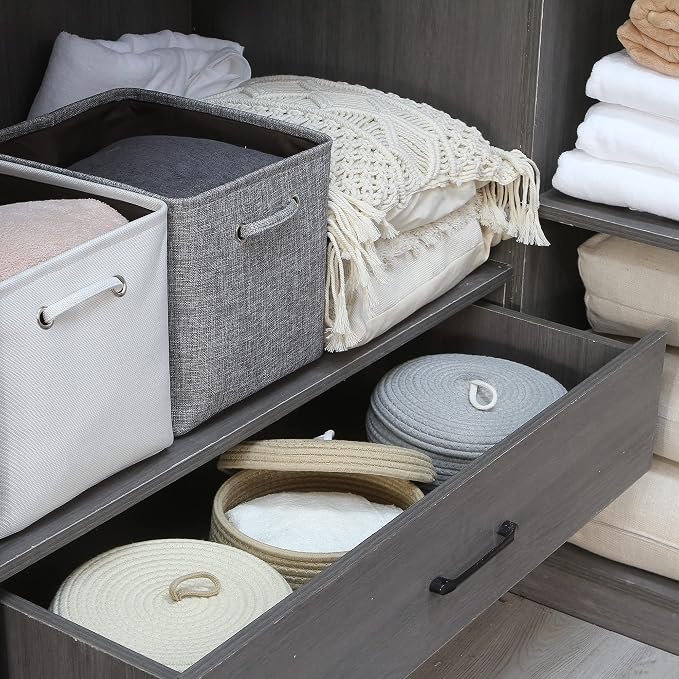 Sea Team Round Cotton Rope Storage Basket - Image 4