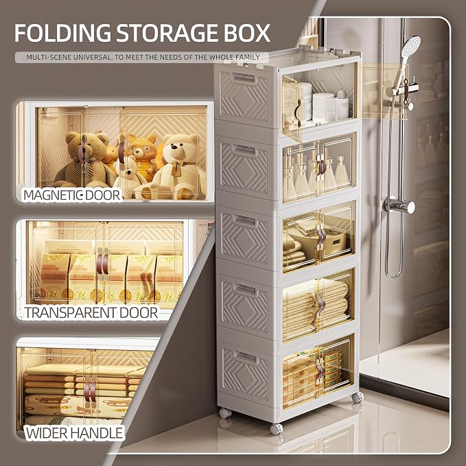 332 QT / 83 Gal White Storage Bins - Image 5
