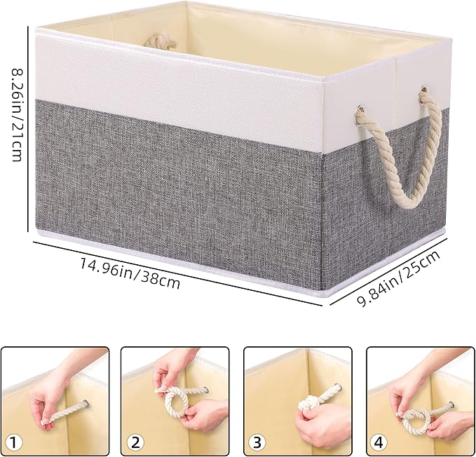 Yawinhe Foldable Storage Baskets - Image 4