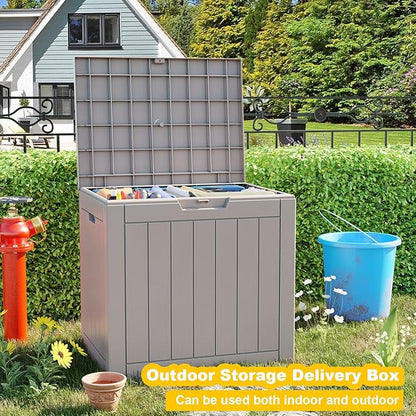 Vixzen 30 Gallon Deck Boxes Outdoor Waterproof, Lockable Storage Box - Image 5