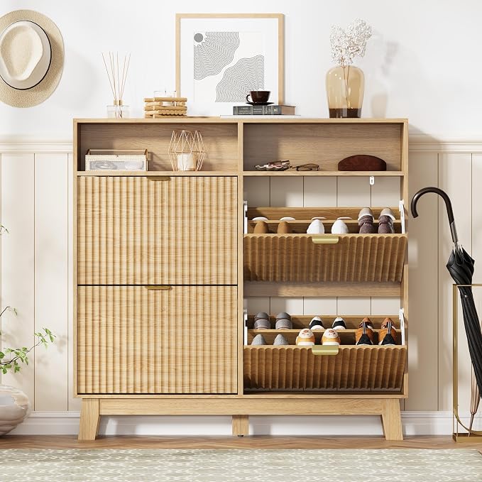 HUANLEGO Shoe Cabinet Storage for Entryway - Image 7