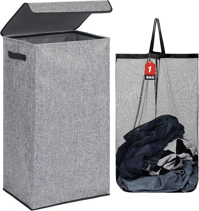 DOKEHOM 100L Laundry Basket by DOKEHOM