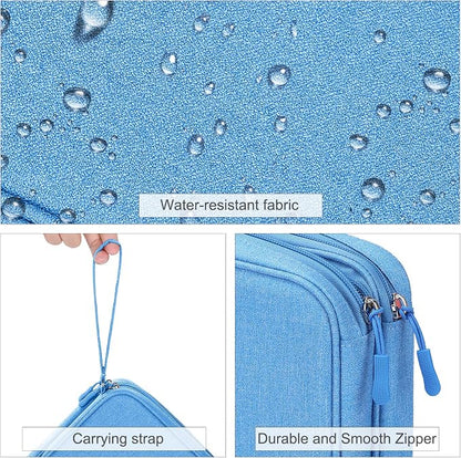FYY Electronic Organizer, Extra Large Travel Cable Organizer Bag Pouch Portable - Image 4