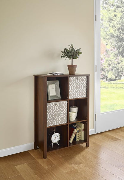 ClosetMaid 16054 Premium Adjustable 6-Cube Organizer, Dark Chestnut - Image 7