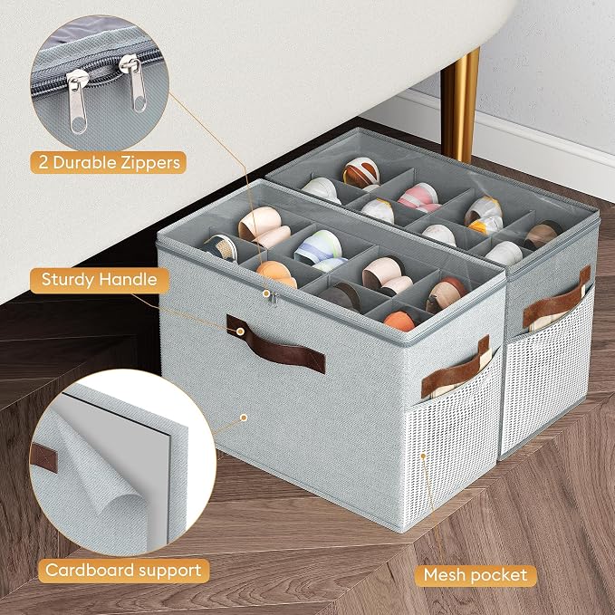 Budding Joy 2 Pack Shoe Organizer - Image 5