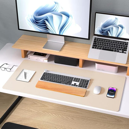 Aothia Large PU Leather Desk Pad Protector – Non-Slip Mouse Pad & Writing Mat - Image 8