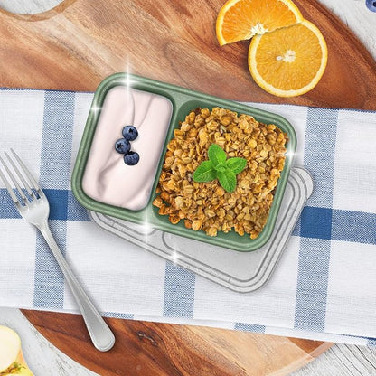 Bentgo Prep - 2-Compartment Snack Containers - Reusable, Microwaveable - Image 6