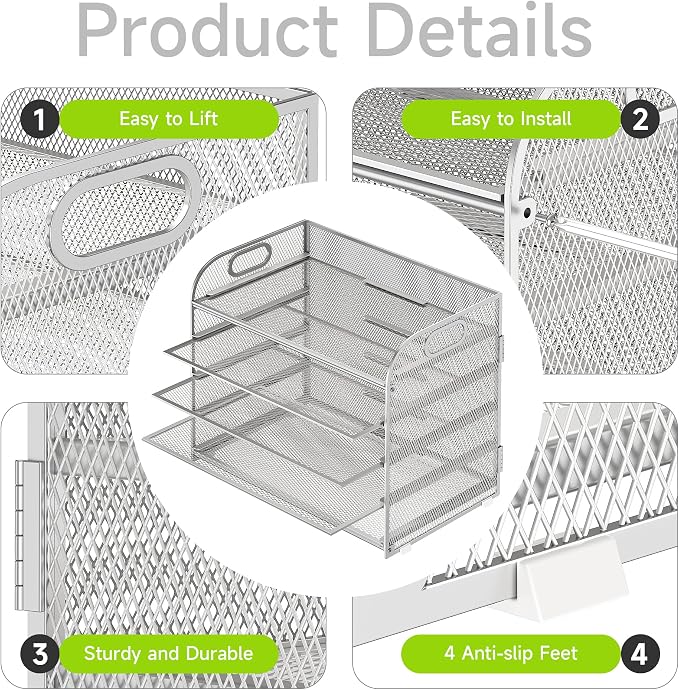 Cawukege 5 Tier Paper Organizer - Image 4