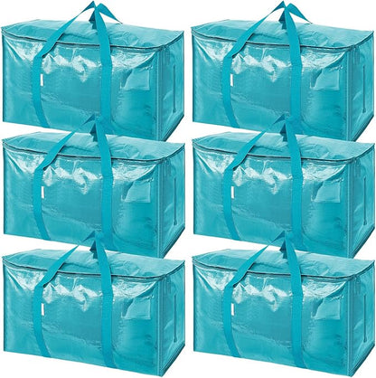 TICONN 6 Pack Extra Large Moving Bags Heavy Duty by TICONN