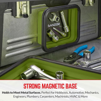 Collapsible Magnetic Parts Tray Set - Image 3
