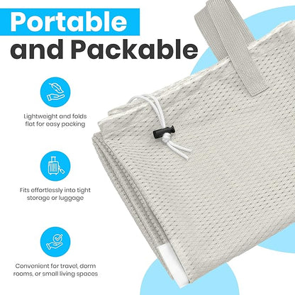 Handy Laundry Mesh Laundry Bags 24 x 36 Inches, Breathable, Machine Washable - Image 4