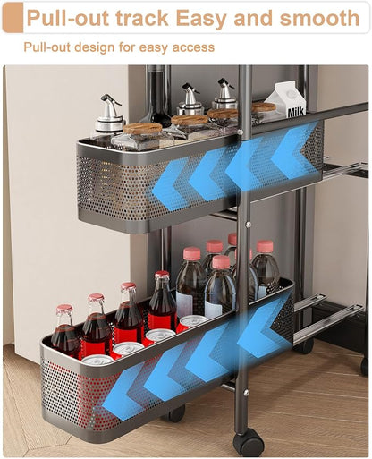 UMDONX Slim Storage Cart 5 Tier - Image 4