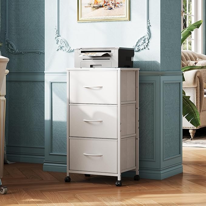 WLIVE Rolling Dresser Nightstand - Image 5