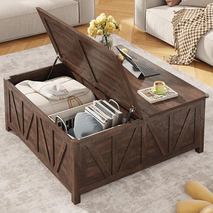 chartustriable 43.3“ Lift Top Coffee Table - Image 8