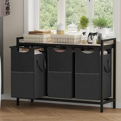 Heybly Laundry Hampers, 3 × 12.5 Gal Laundry Basket - Image 7