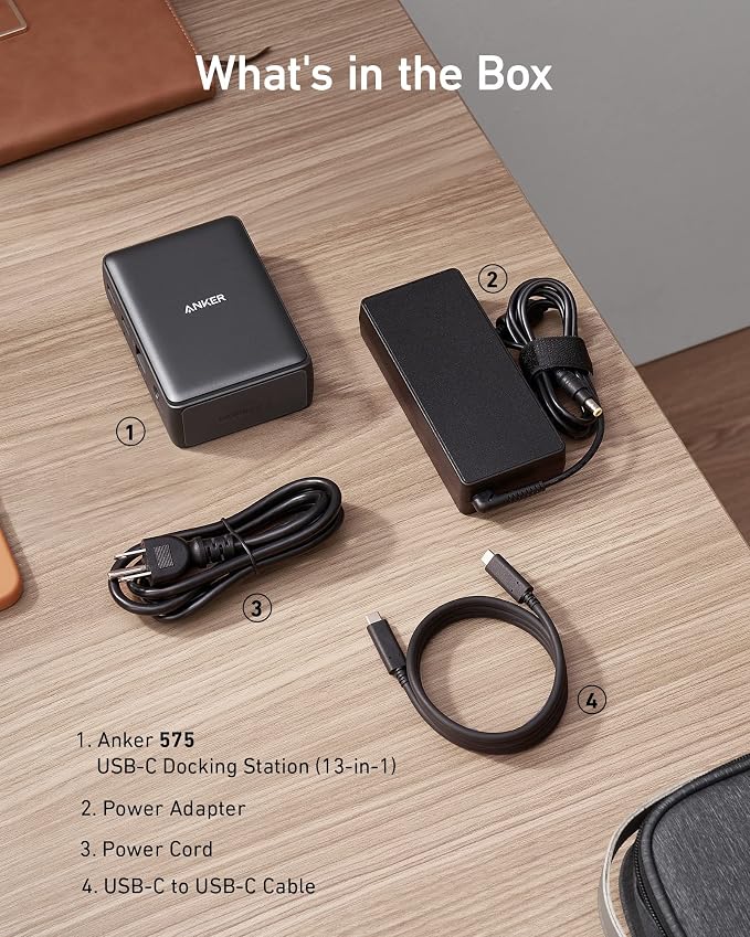 Anker Laptop Docking Station, 13-in-1 USB-C Docking Station, Triple Display - Image 9