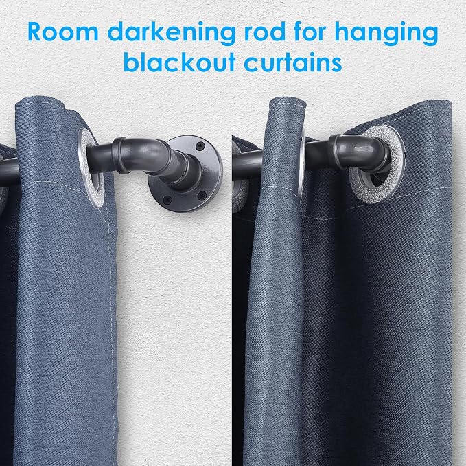 Industrial Curtain Rod, Curtain Rods - Image 2