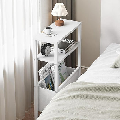 Narrow Side Table, Slim End Table - Image 5