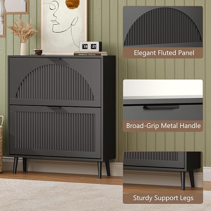 BORNOON Shoe Cabinet for Entryway - Image 5