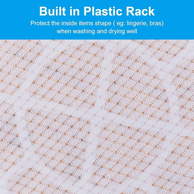 GOGOODA 4 Pack Mesh Laundry Bags, Delicates Bra Washing Bags | - Image 4