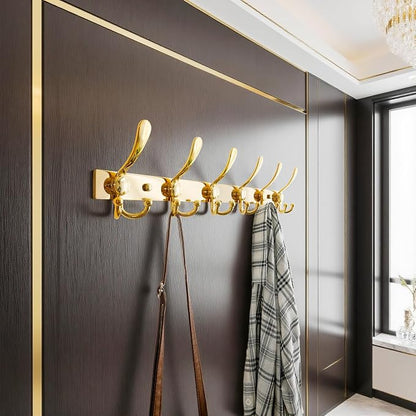 Dseap Coat Rack Wall Mount 2.0 Pro: 24” Long, 3X Tougher, Heavy Duty Stainless - Image 4