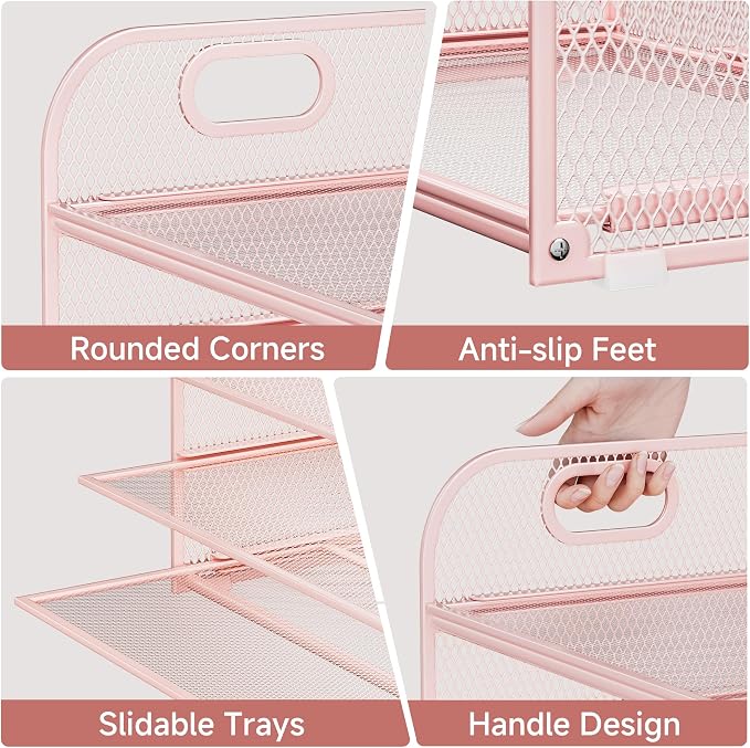 5-Tier Stackable Paper Organizer - Image 3