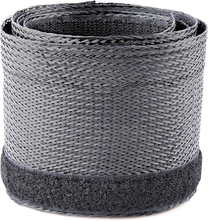 StarTech 10ft Cable Management Sleeve, Trimmable Heavy Duty Cable Wrap - Image 2
