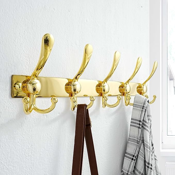 Dseap Coat Rack Wall Mount 2.0 Pro: Heavy Duty 300% Thicker, Stainless Steel - Image 5