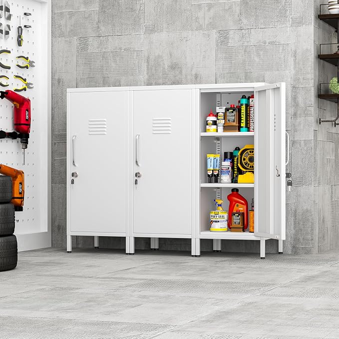 pozdeg 35.43" Metal Storage Locker - Image 9