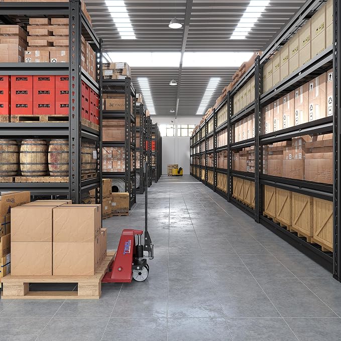 REIBII 48" W Garage Shelving 3000LBS Metal Shelving Heavy Duty Storage Shelves - Image 6