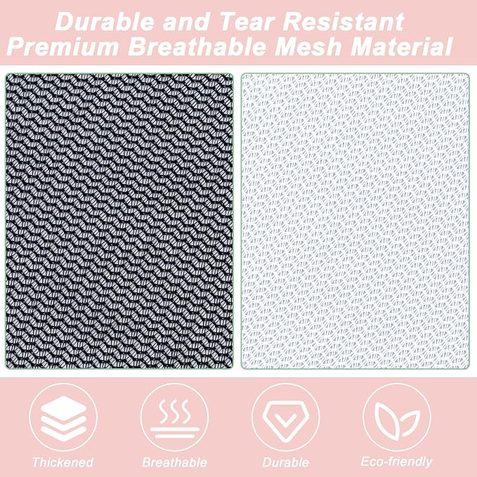 4 Pack Mesh S Laundry Bags, Machine Washable Dirty Clothes Organizer - Image 6