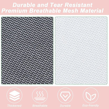 4 Pack Mesh S Laundry Bags, Machine Washable Dirty Clothes Organizer - Image 6
