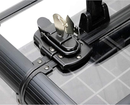 Ver Beauty Professional Armored Clear Acrylic Makeup Nail Tech Case - Image 5