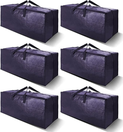 Heavy Duty Extra Large Moving Bags W/Backpack Straps by VELVETSURE