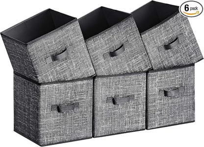 SONGMICS Storage Cubes, 11-Inch Non-Woven Fabric Bins by Unknown