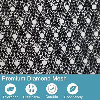 Polecasa 2 Pack Heavy Duty Diamond Mesh Laundry Bag, Breathable Mesh, Machine - Image 2
