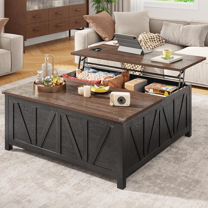 chartustriable 43.3“ Lift Top Coffee Table - Image 4