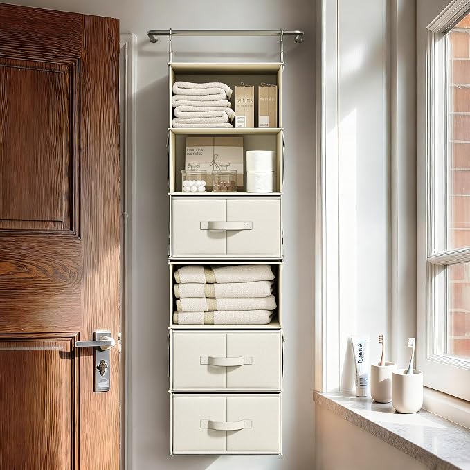 Vailando 6-Shelf Hanging Closet Organizer - Image 8