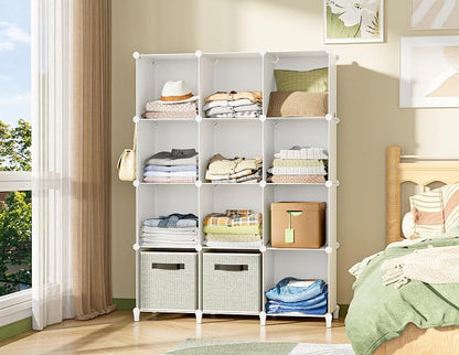 Closet Organizer, 12 Cube Closet Organizers and Storage, Portable Closet - Image 2