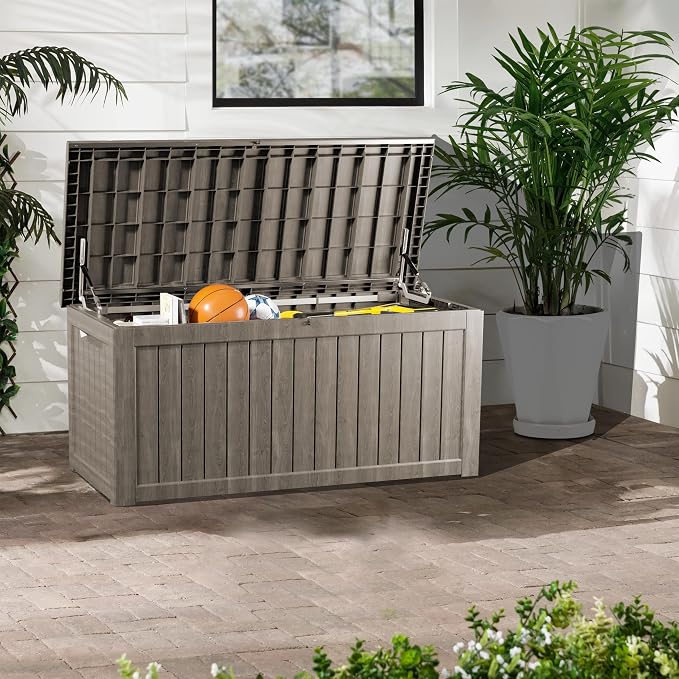 270 Gallon Heavy Duty Outdoor Storage Box - Image 2